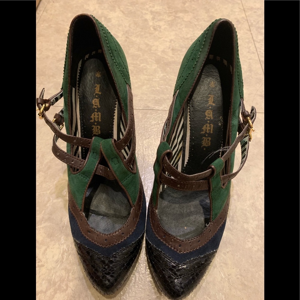 LAMB heels size 10